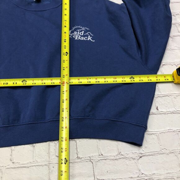 Old Navy Women Pullover Sweatshirt Top Size XL X-Large Blue Cotton Blend B169 15 - Picture 3 of 13